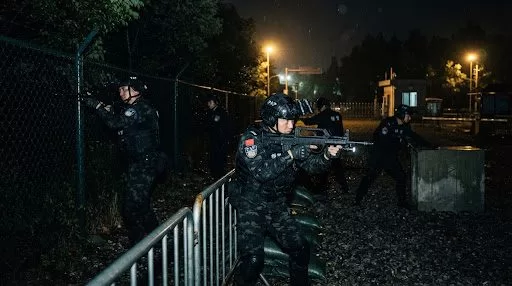 低照度战术夜训演练